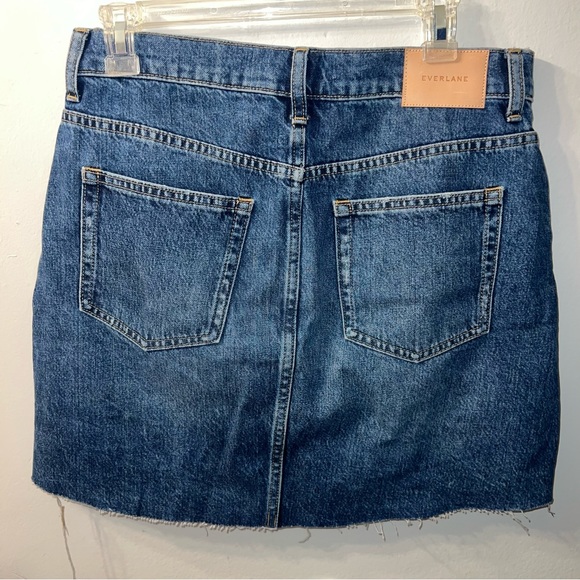 EVERLANE The Reconstructed Denim Skirt.Size 29 - Picture 3 of 4
